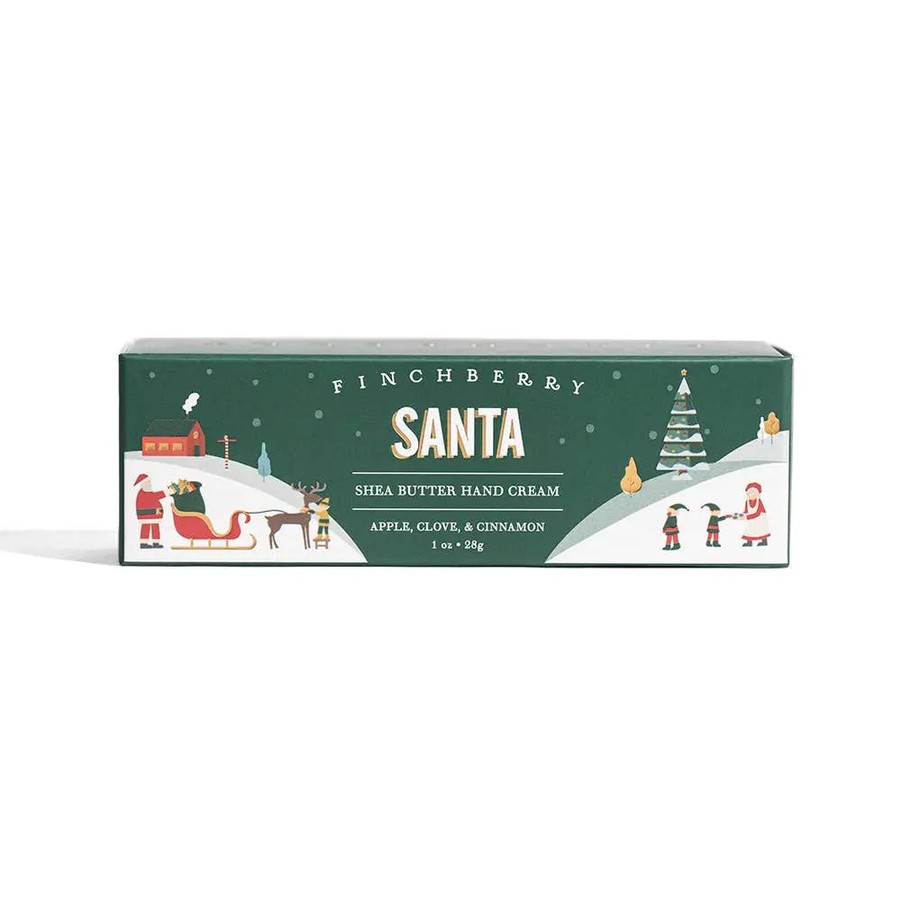 Santa Hydrating Travel Size Holiday Hand Cream FinchBerry
