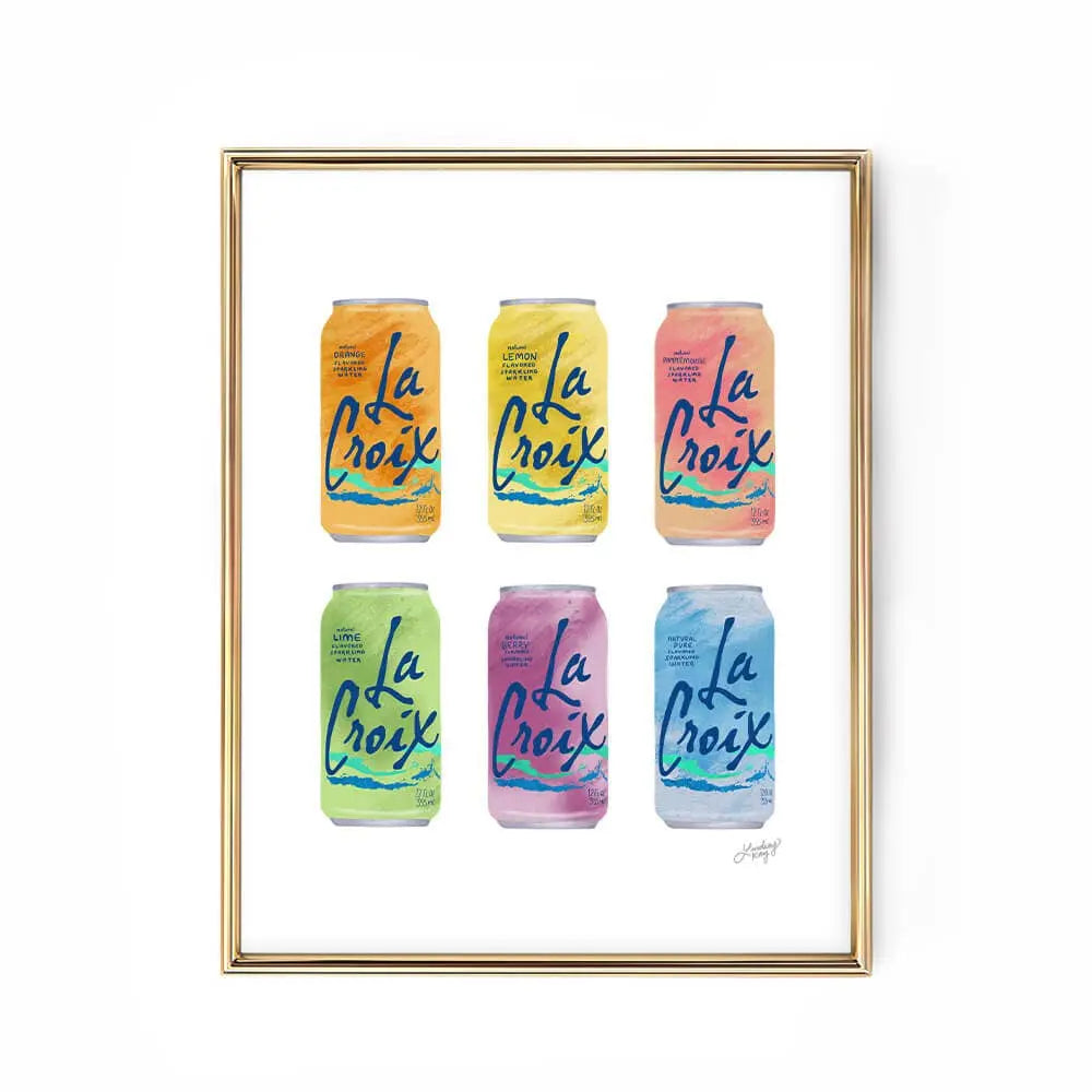 La Croix Illustration - Art Print Lindsey Kay Collective