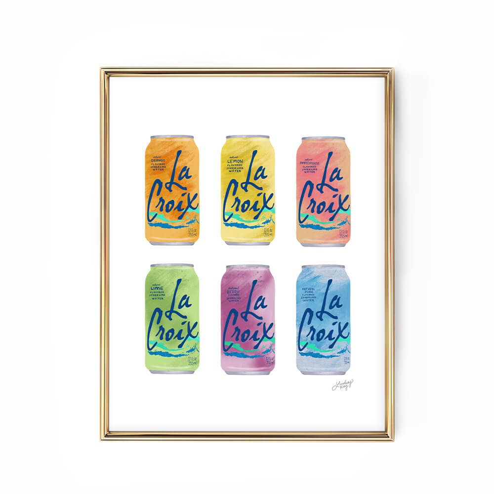 La Croix Illustration - Art Print