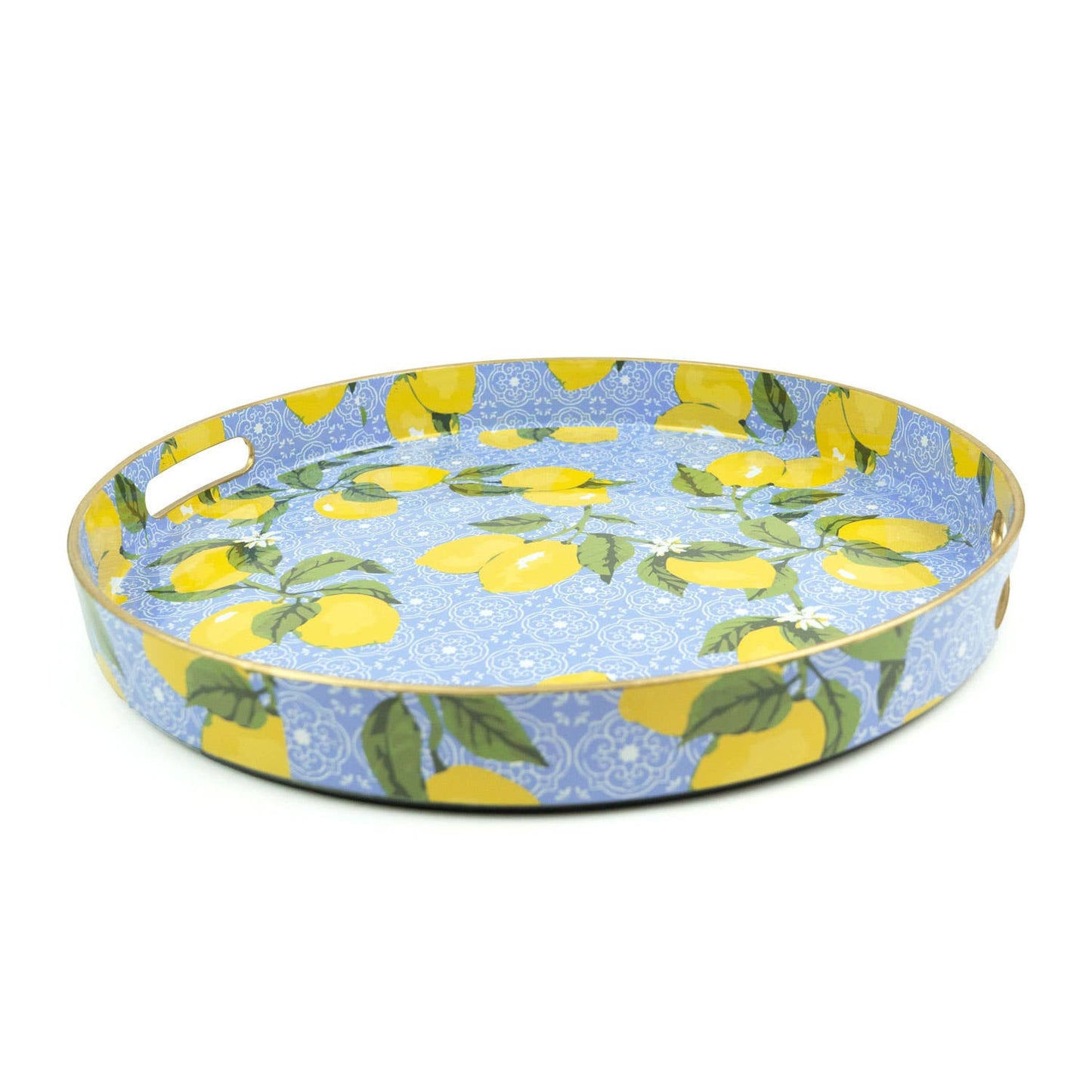 Lemon Round Tray