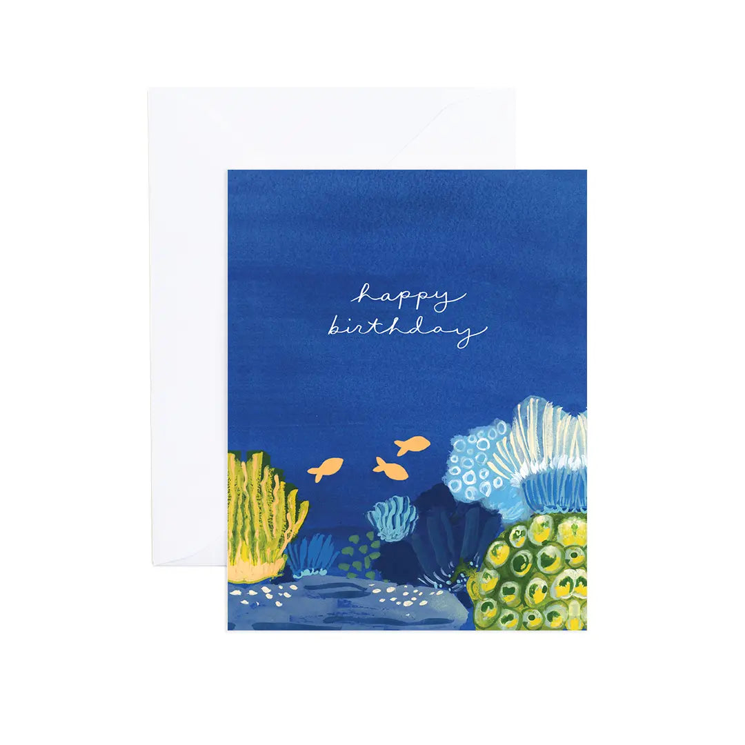 Georgia Under The Sea Birthday Card Evergreen Summer