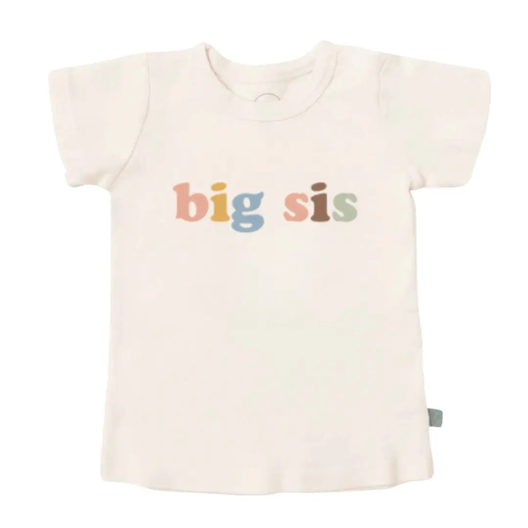 big sis boho graphic organic Tshirt |  desert bloom