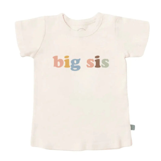 big sis boho graphic organic Tshirt |  desert bloom