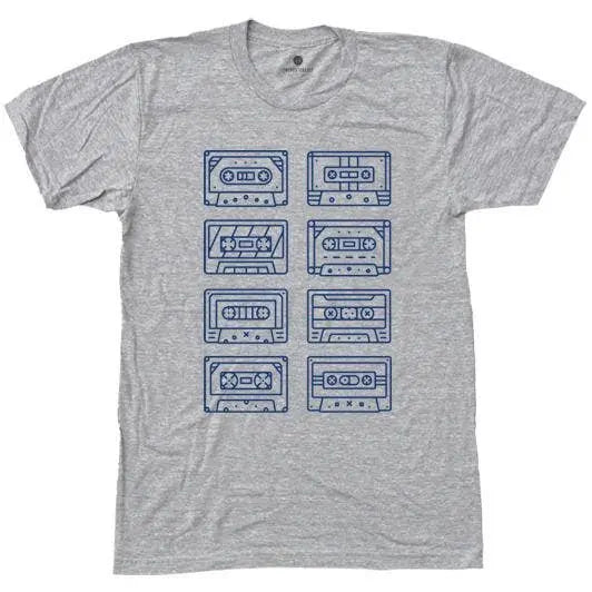 Cassette Tape T shirt The Poster List