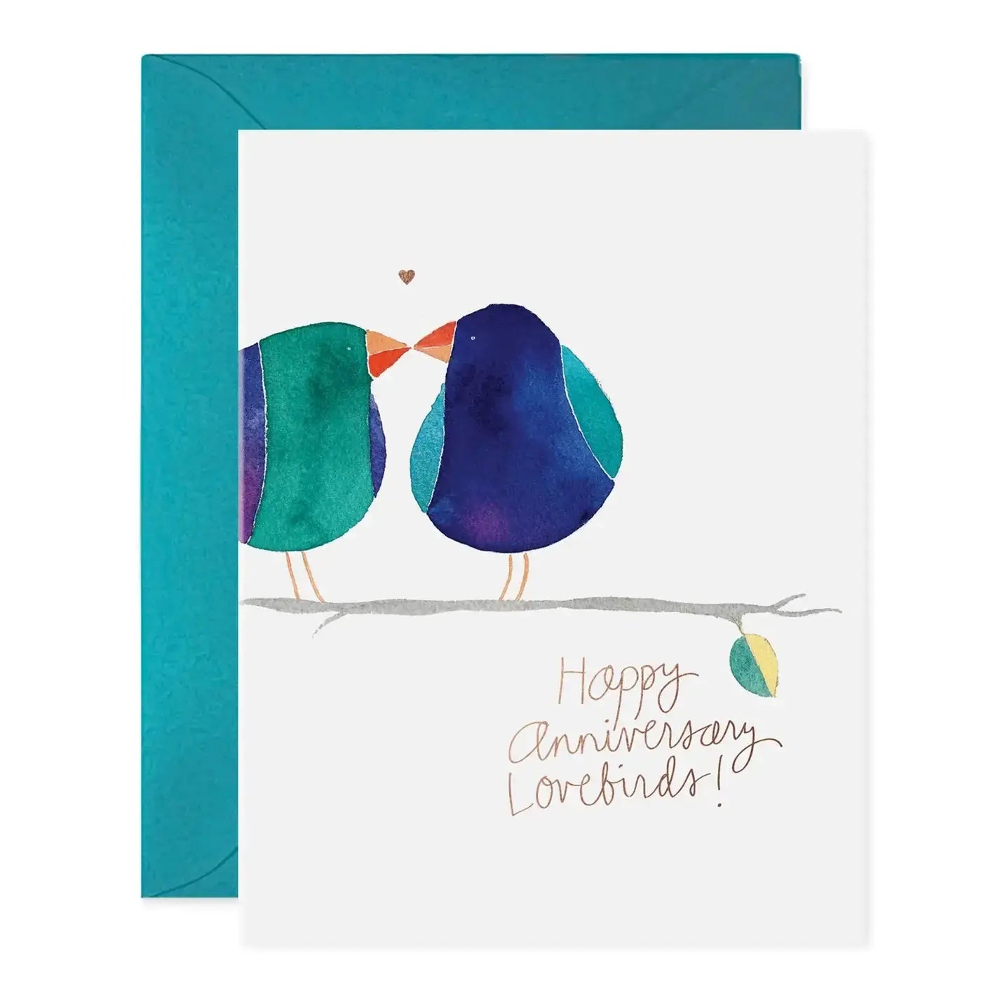 Lovebirds | Anniversary Greeting Card E. Frances Paper