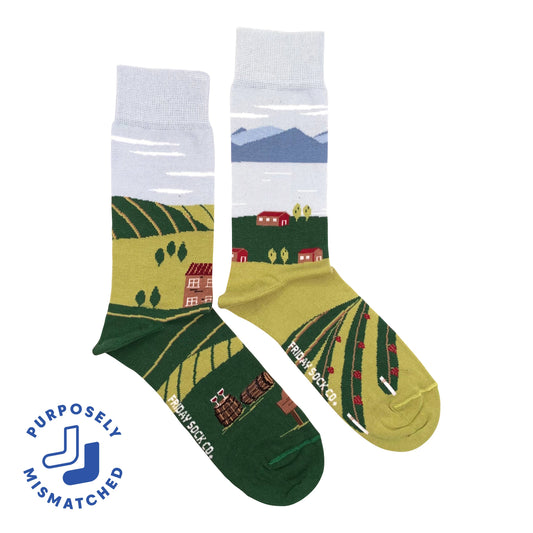 Winery Socks Mens Friday Sock Co.