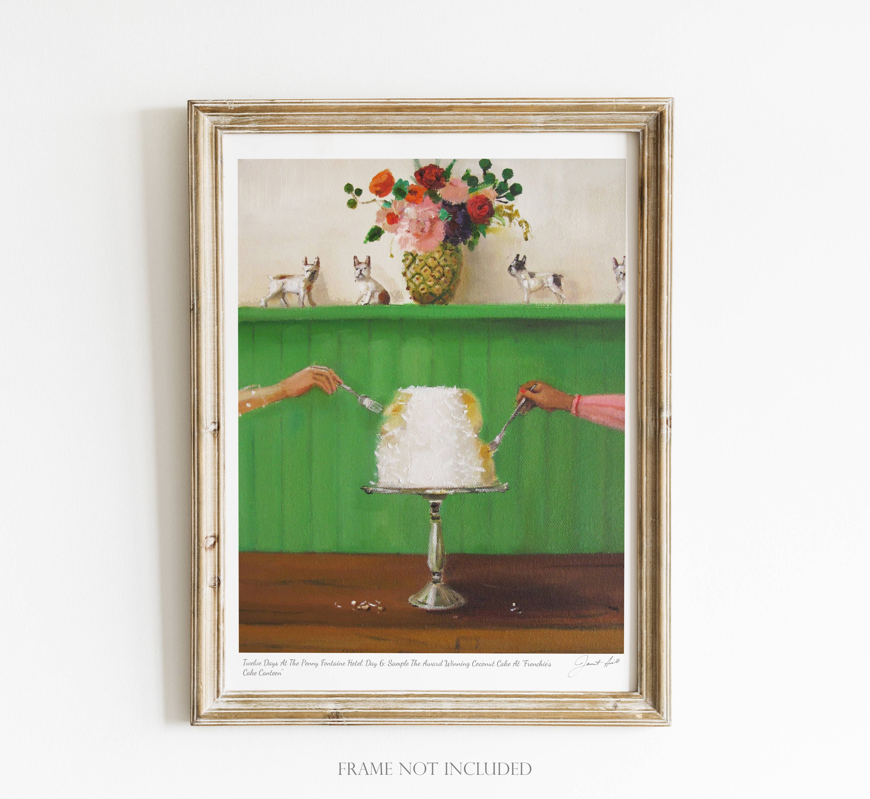 Twelve Days At Penny Fontaine Hotel Day 6 Art Print-8.5 X 11