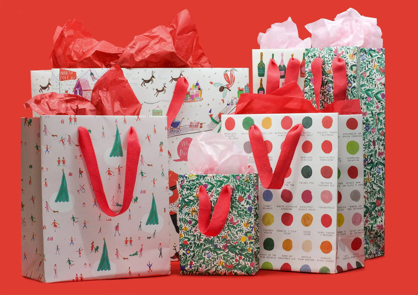 North Pole Headquarters Gift Bag Mr. Boddington's Studio
