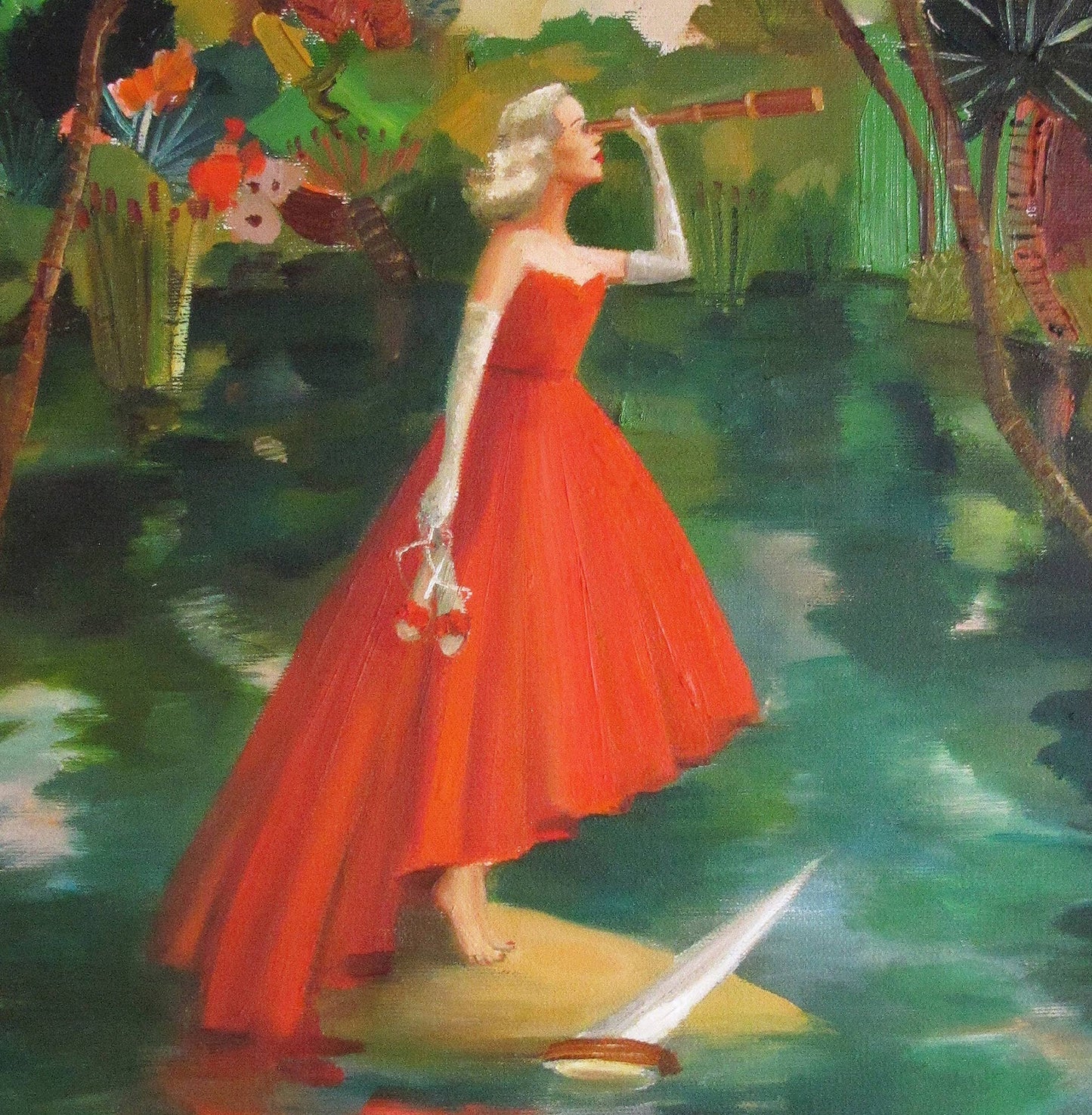 Shipwrecked Art Print - 8.5" X 11" JANET HILL STUDIO