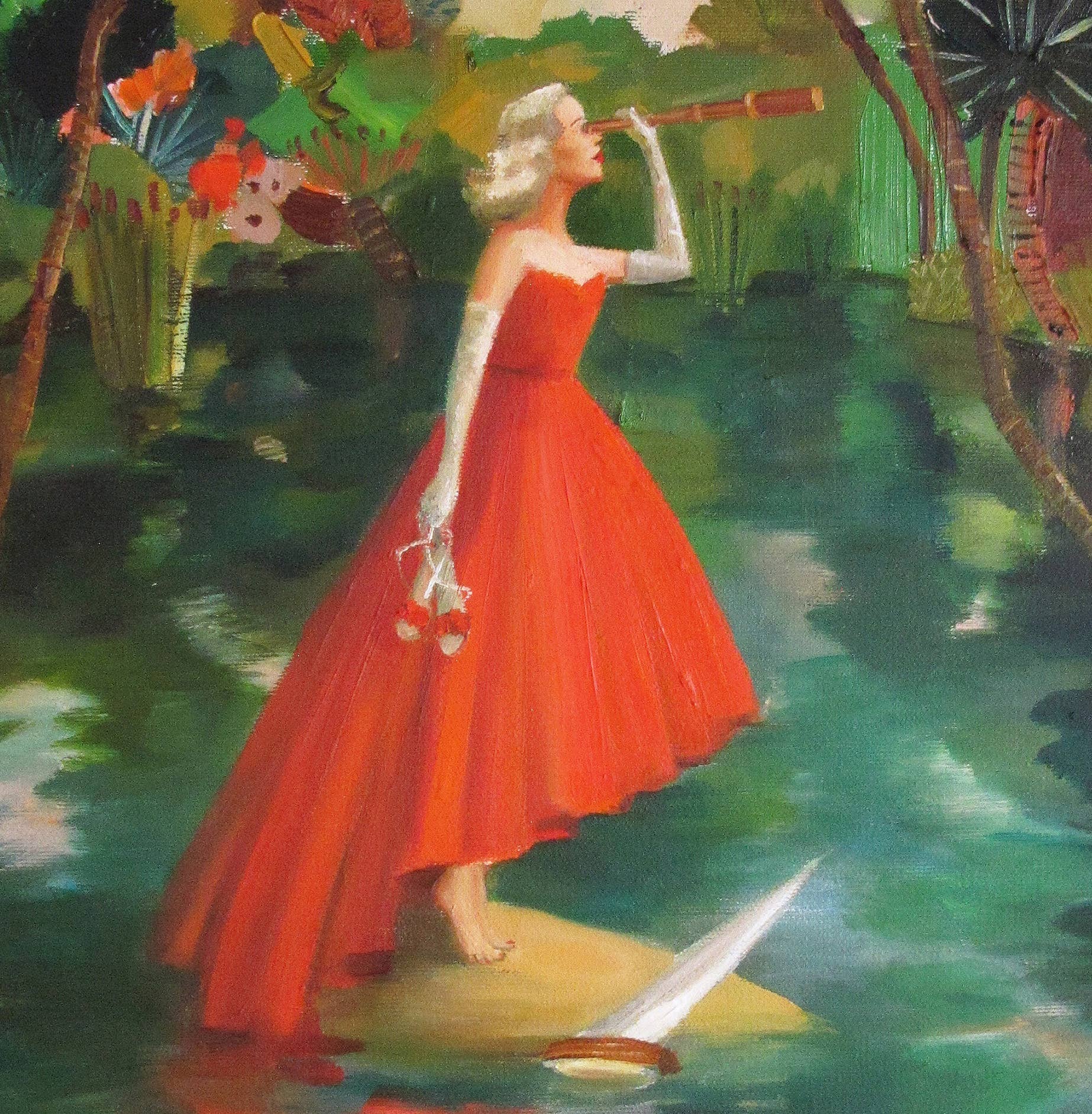 Shipwrecked Art Print - 8.5" X 11" JANET HILL STUDIO