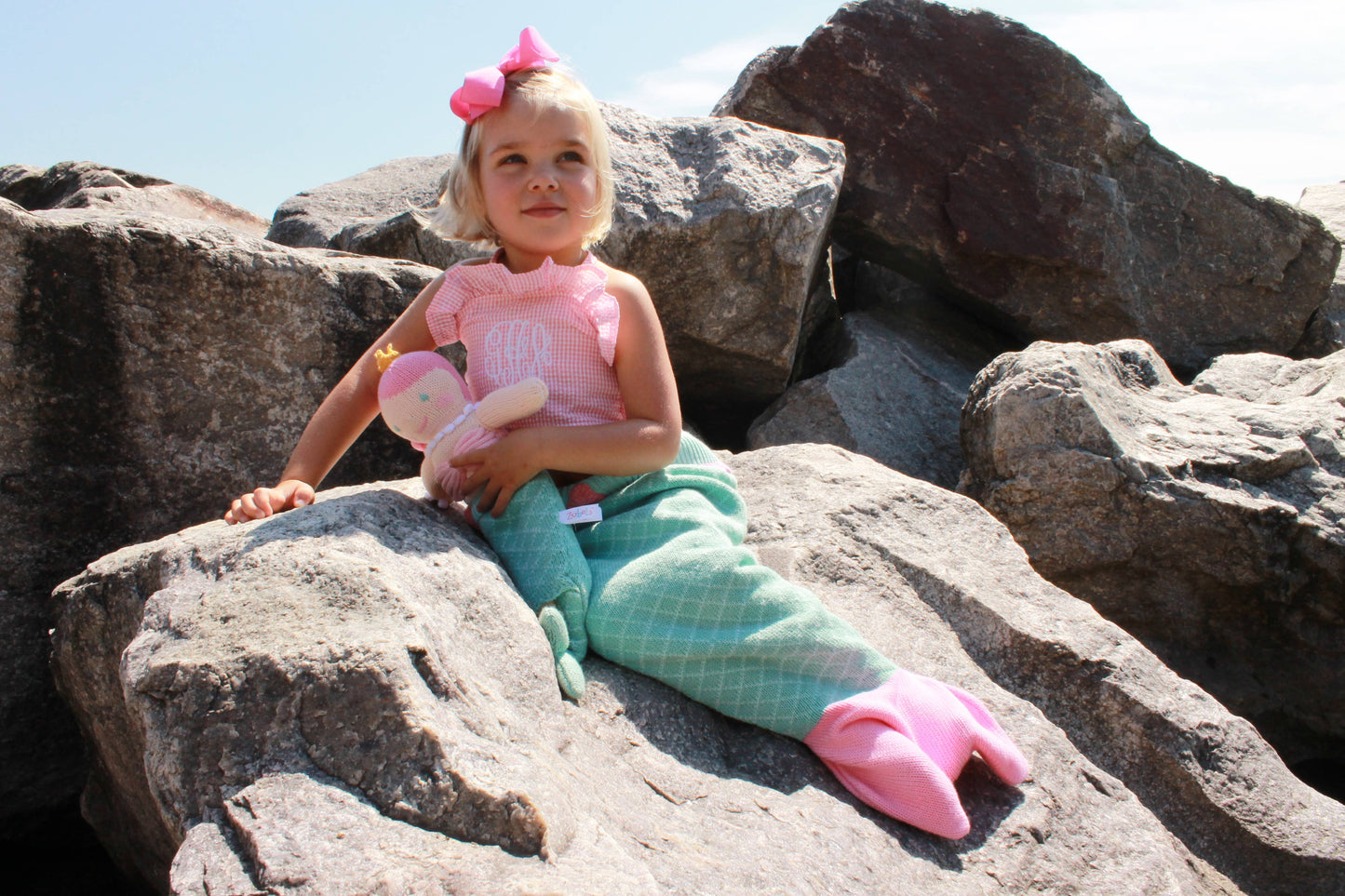 Marina the Walking Mermaid Knit Doll