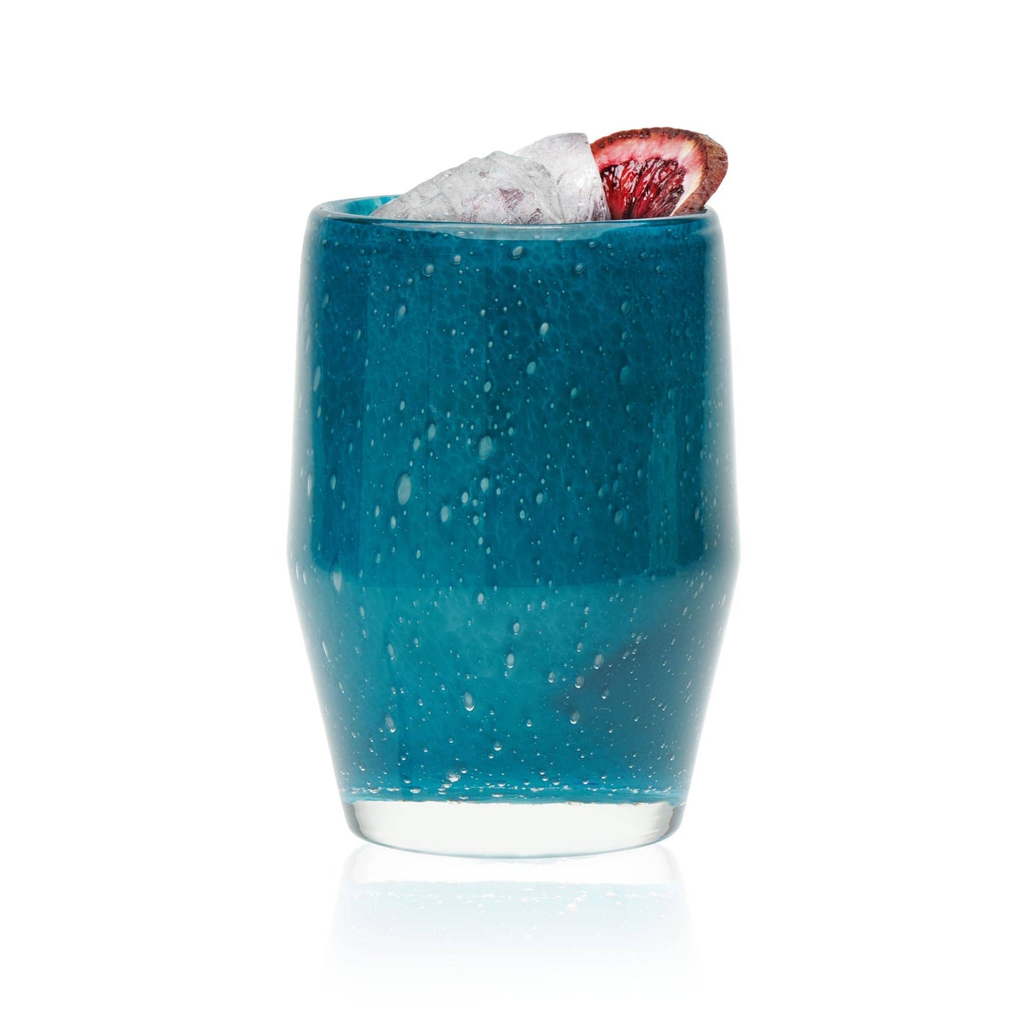 Teal Prologue Ebb Hydro Glass Tumblers, Set of 4