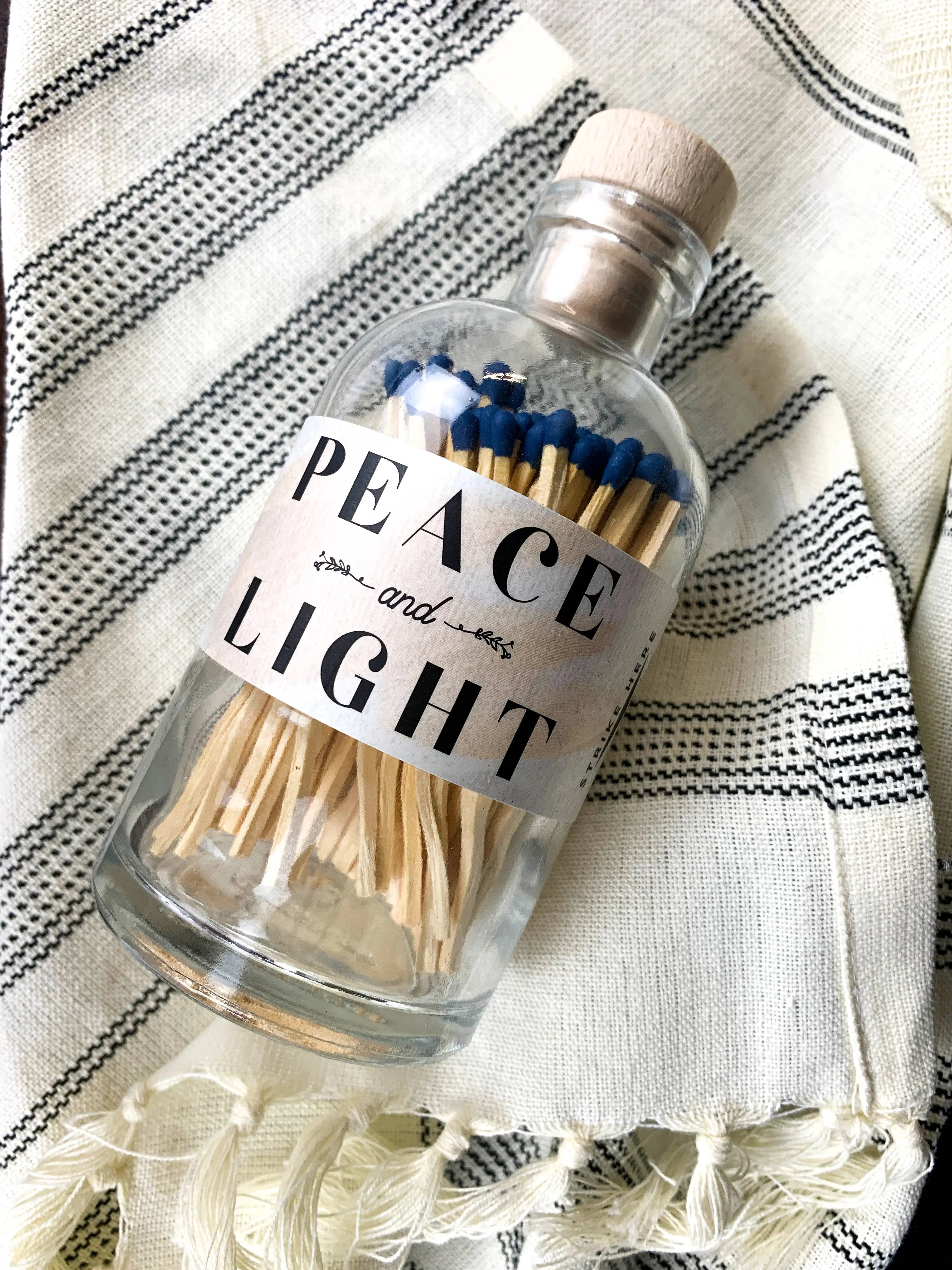 Vintage Apothecary Peace & Light Matches Made Market Co.