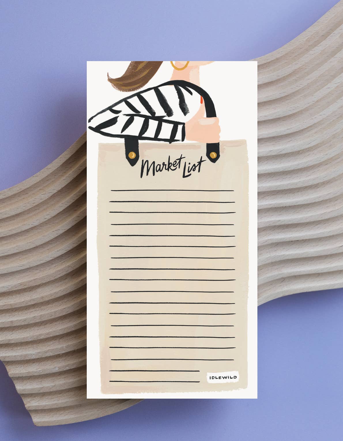 Magnetic Market List Notepad | Canvas Tote Idlewild Co.