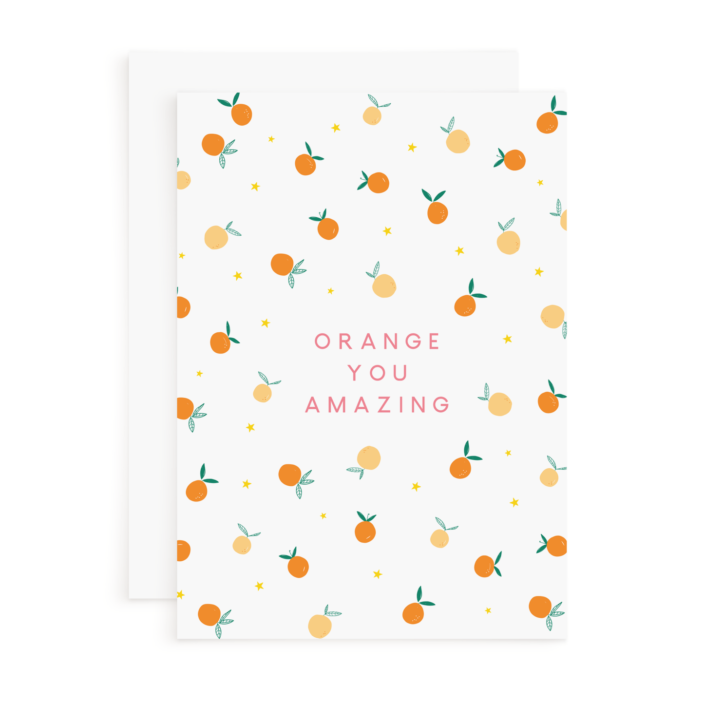 Just Because Card - Orange You Amazing