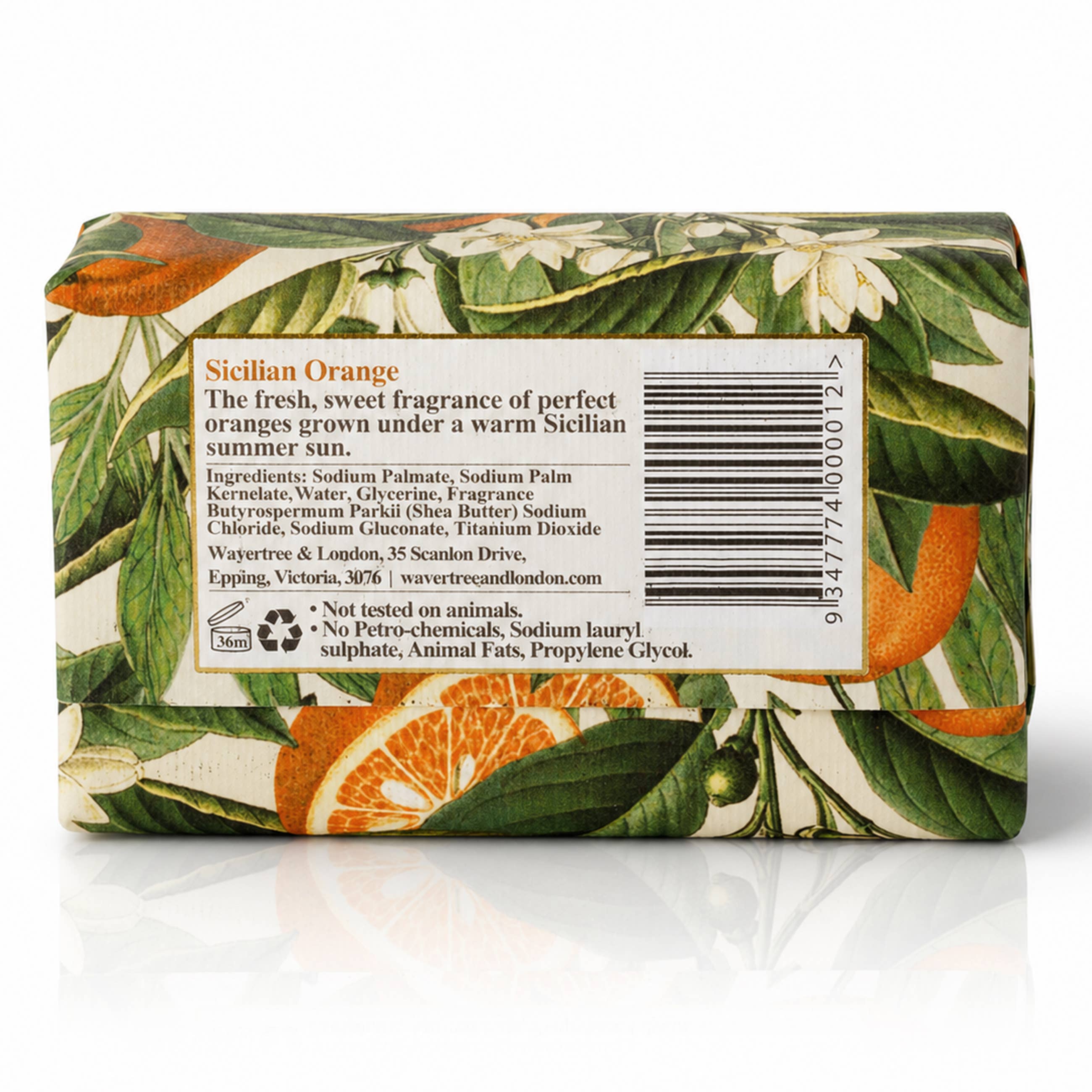 Sicilian Orange Luxury Soap Bar