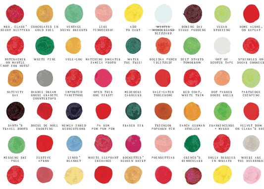 Holiday Color Palette Gift Bag Mr. Boddington's Studio