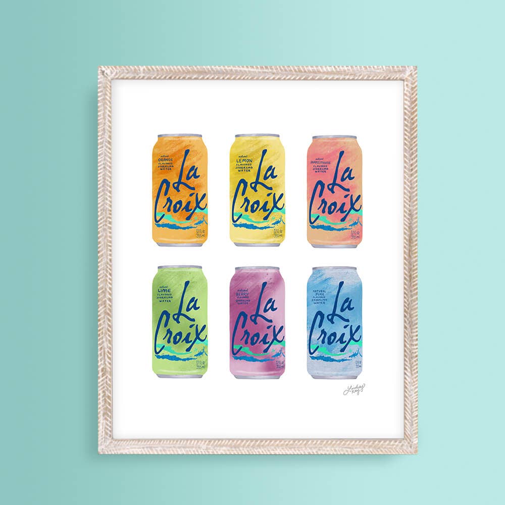 La Croix Illustration - Art Print