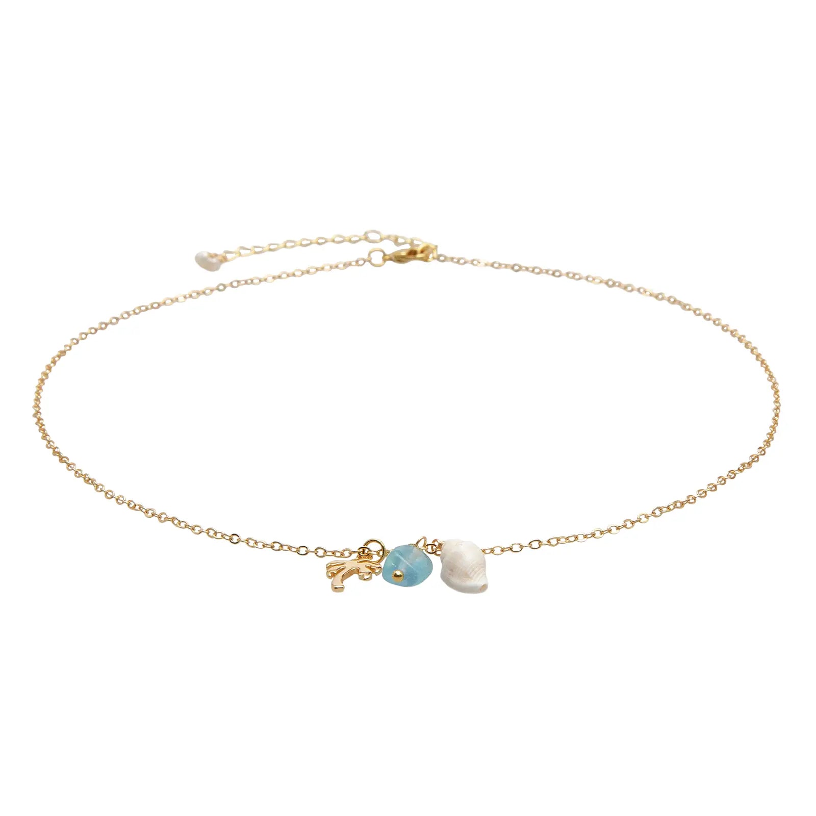 Aqua Harmony Onshore Necklace Lotus and Luna