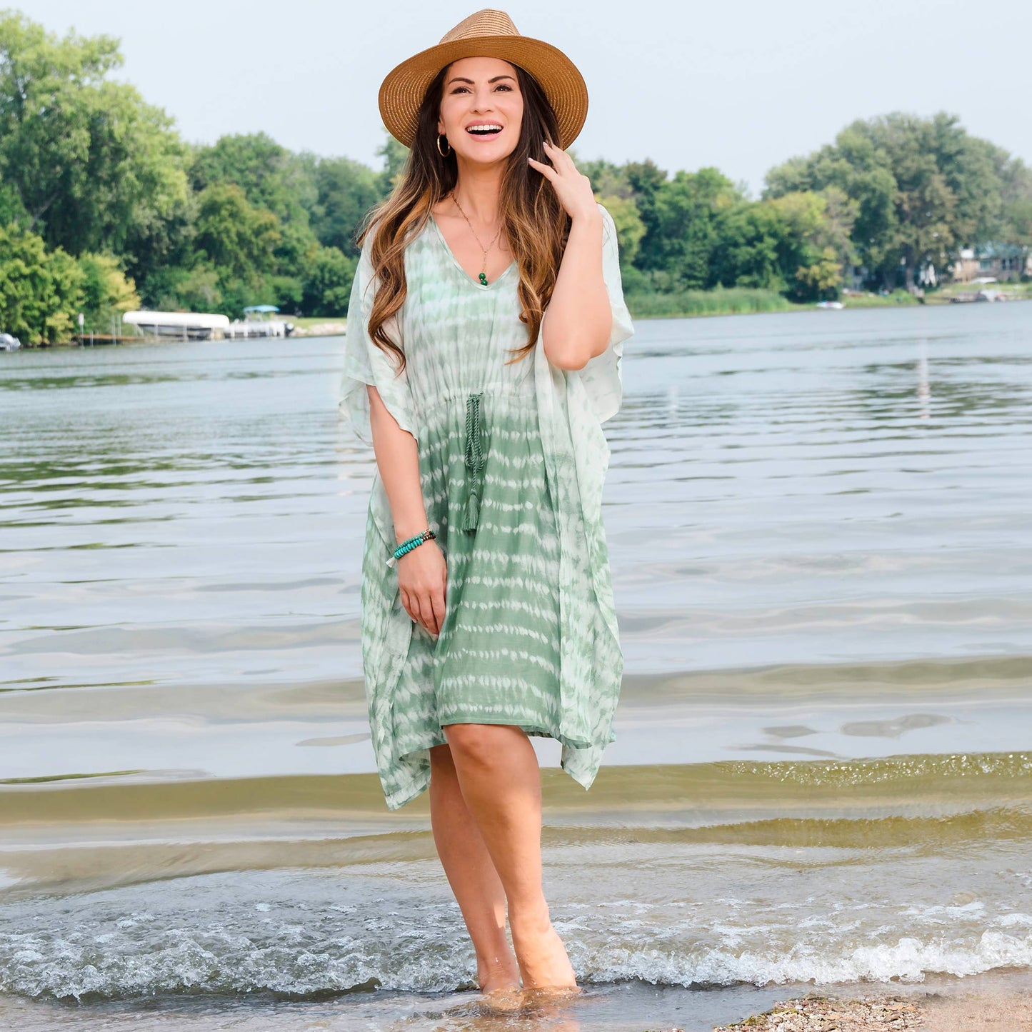 Ayah One Size Tie Dye Swimsuit Cover Up