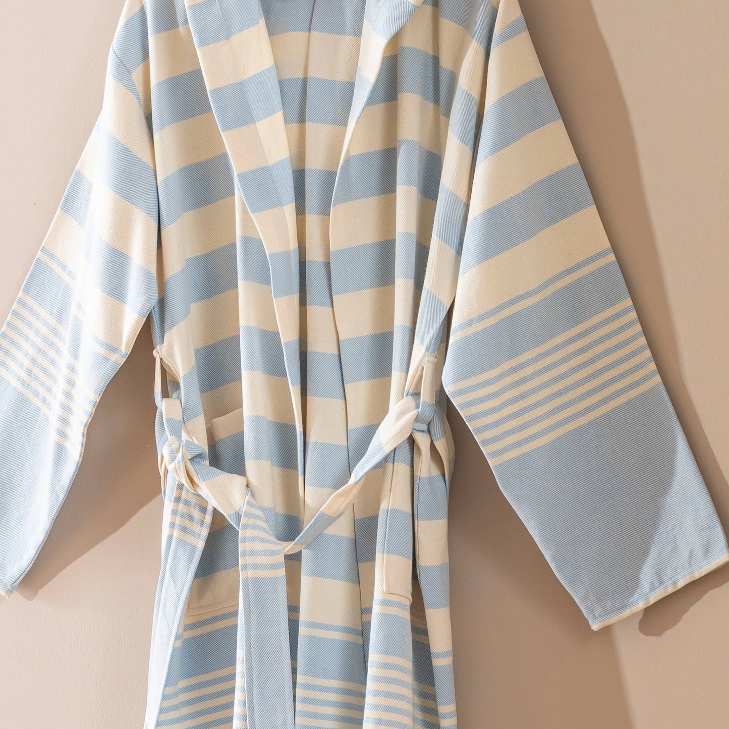 Bathrobe Turkish Cotton LightWeight Summer Hood Kimono Robe