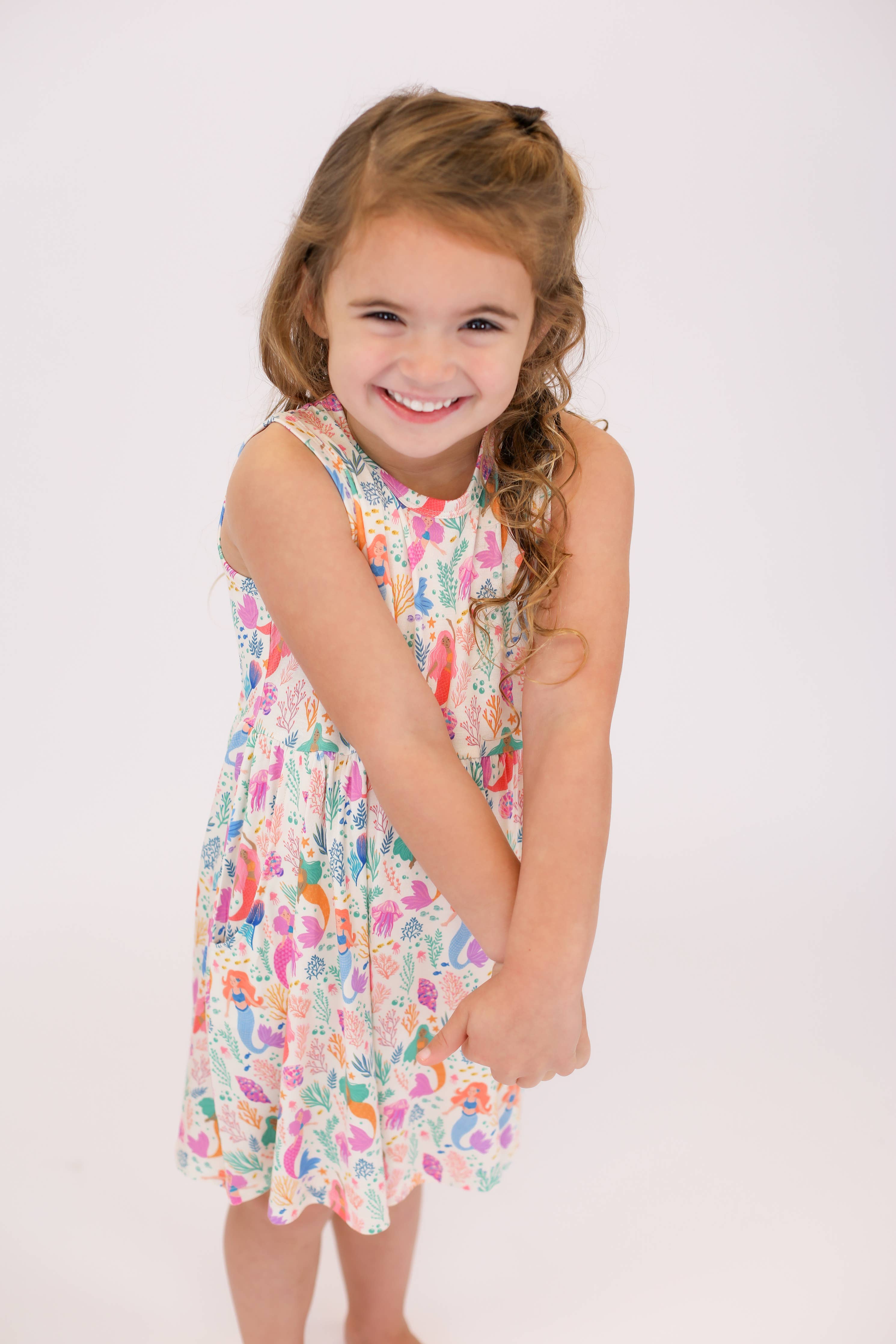 Mermaid Beach - Sleeveless Pocket Dress