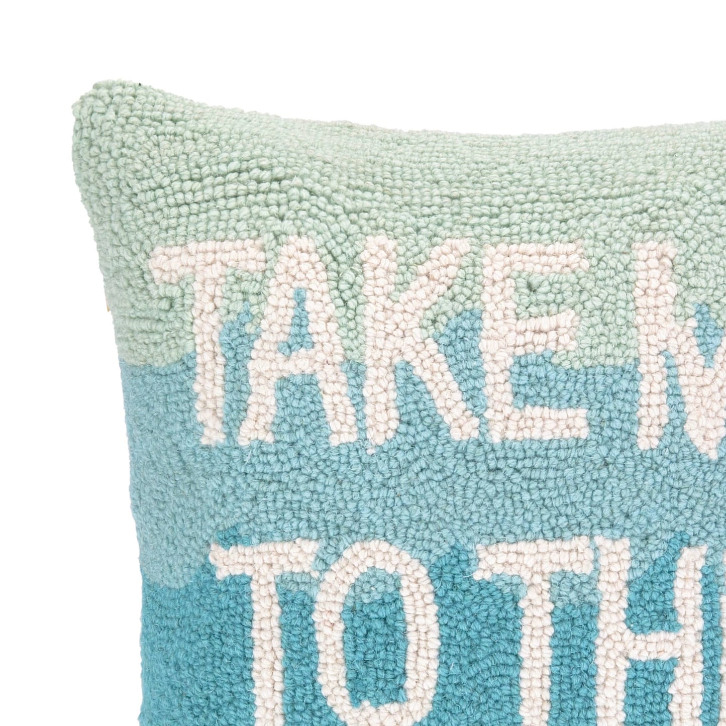 Take Me To The Ocean Hook Pillow