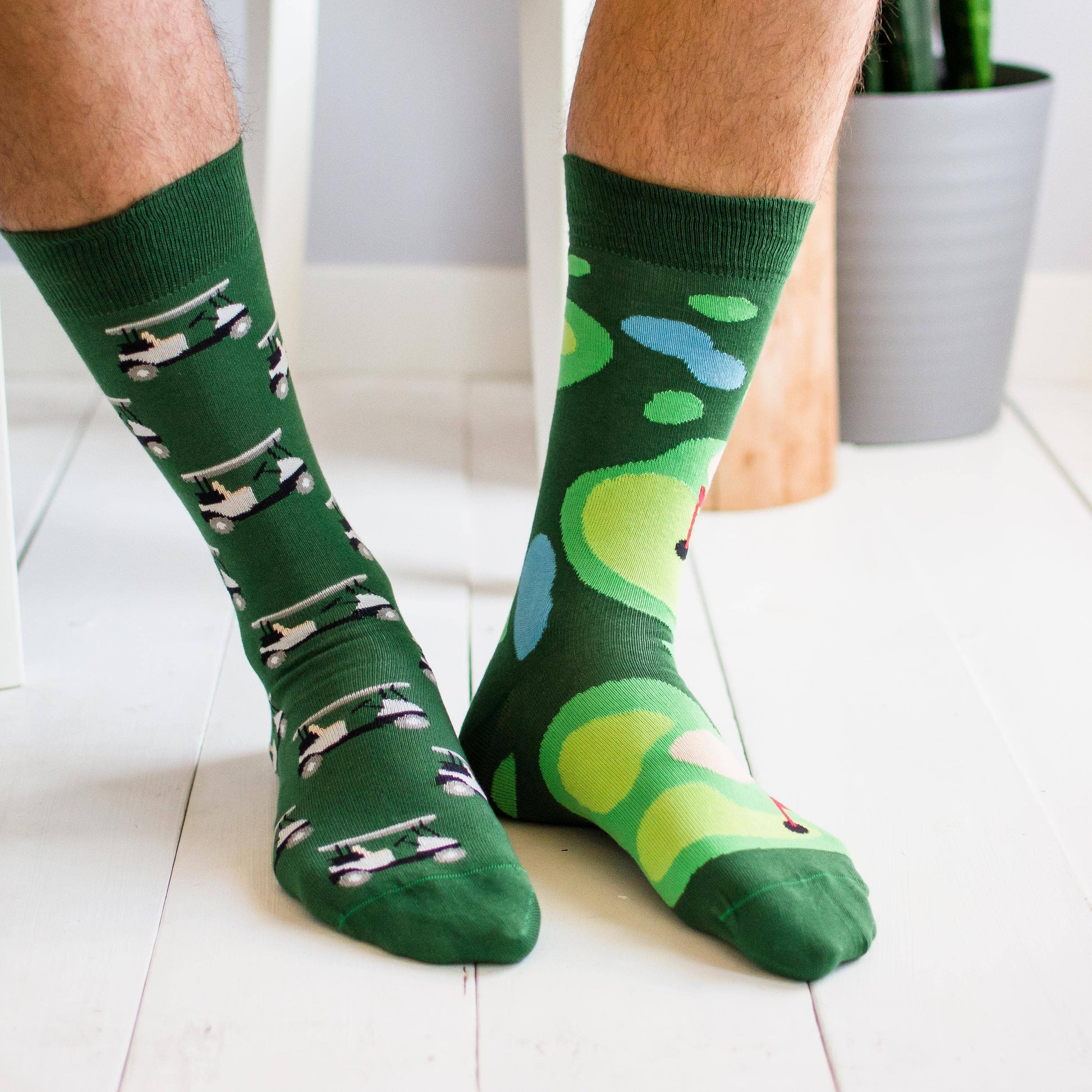 Golf & Golf Cart Mens Friday Sock Co.