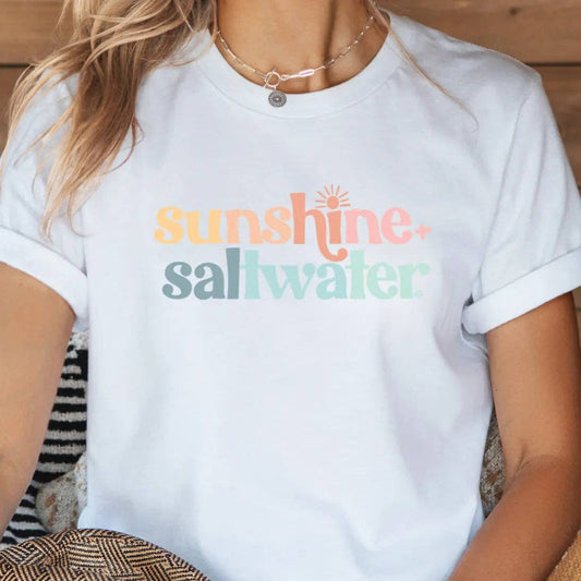 T-Shirt Sunshine + Saltwater Sunshine + Saltwater