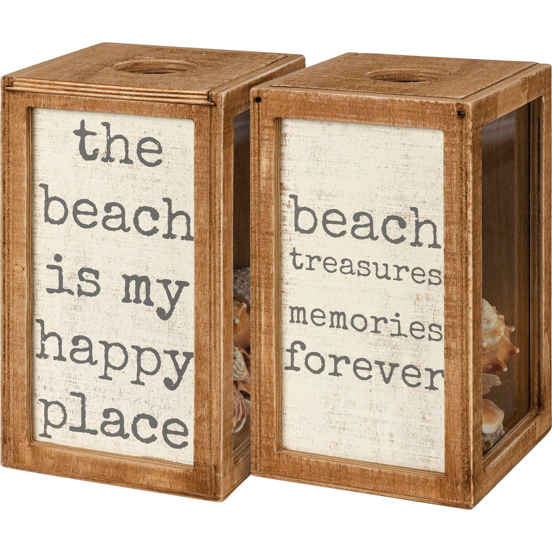 The Beach Is My Happy Place Shell Holder