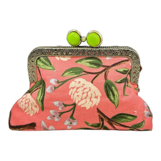 Kiki & Syds ON THE GO Credit Card Clutch - PEONY Sorbet  Kiki & Syds