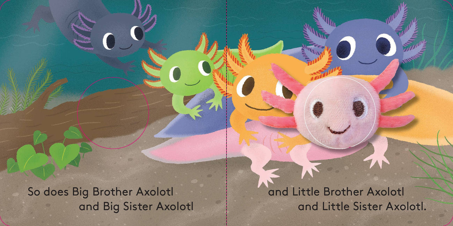 Baby Axolotl: Finger Puppet Book Chronicle Books