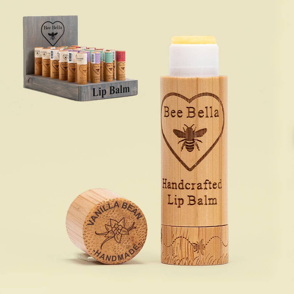 Vanilla Bean Lip Balm Bee Bella