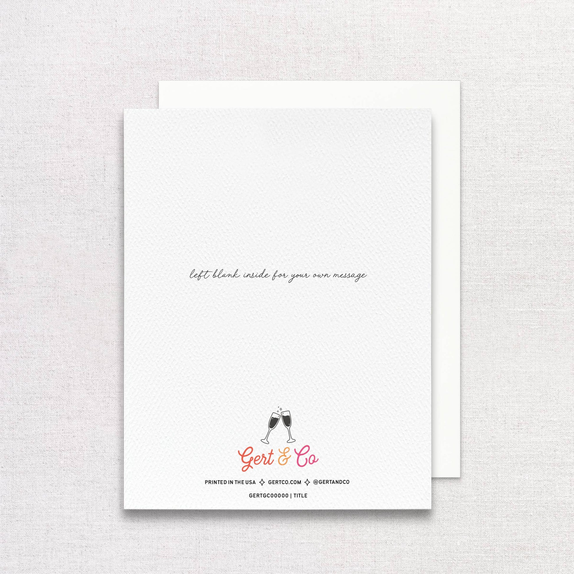Thinking Of You Greeting Card | Sympathy Greeting Card Gert & Co