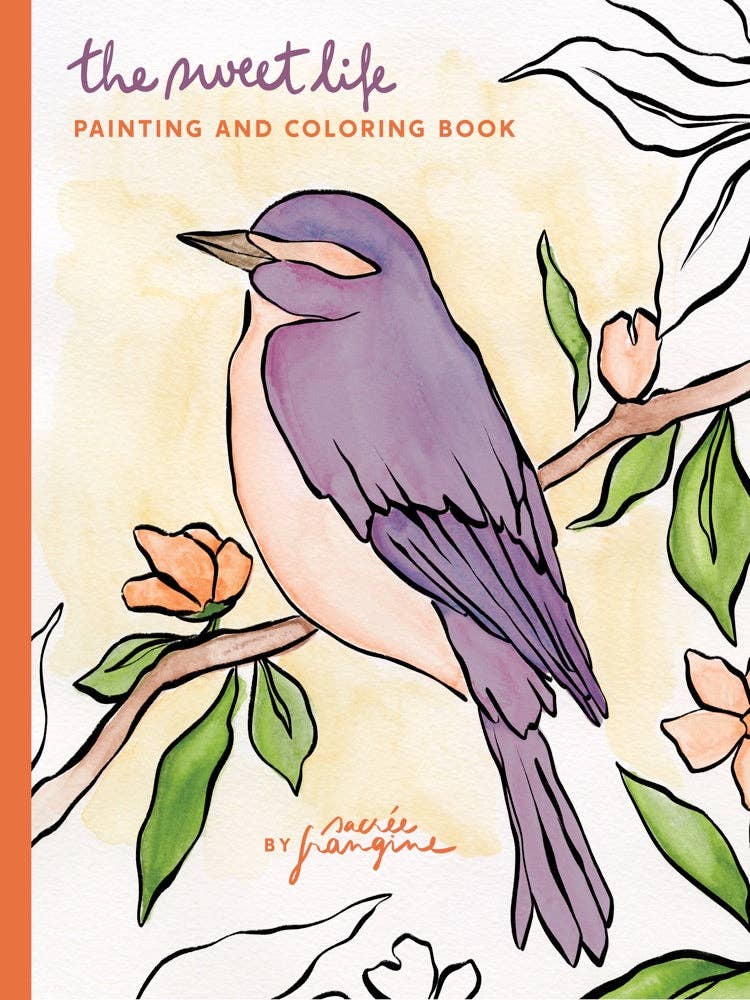 Sweet Life Painting and Coloring Book Chronicle Books