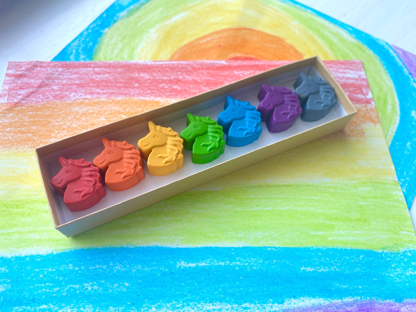 Unicorn Crayons Gift Box