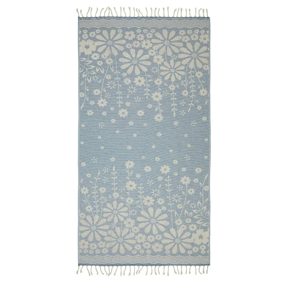Daisy Turkish Terry Beach Bath Towels 100% Cotton 36x66 Spa Kikoya