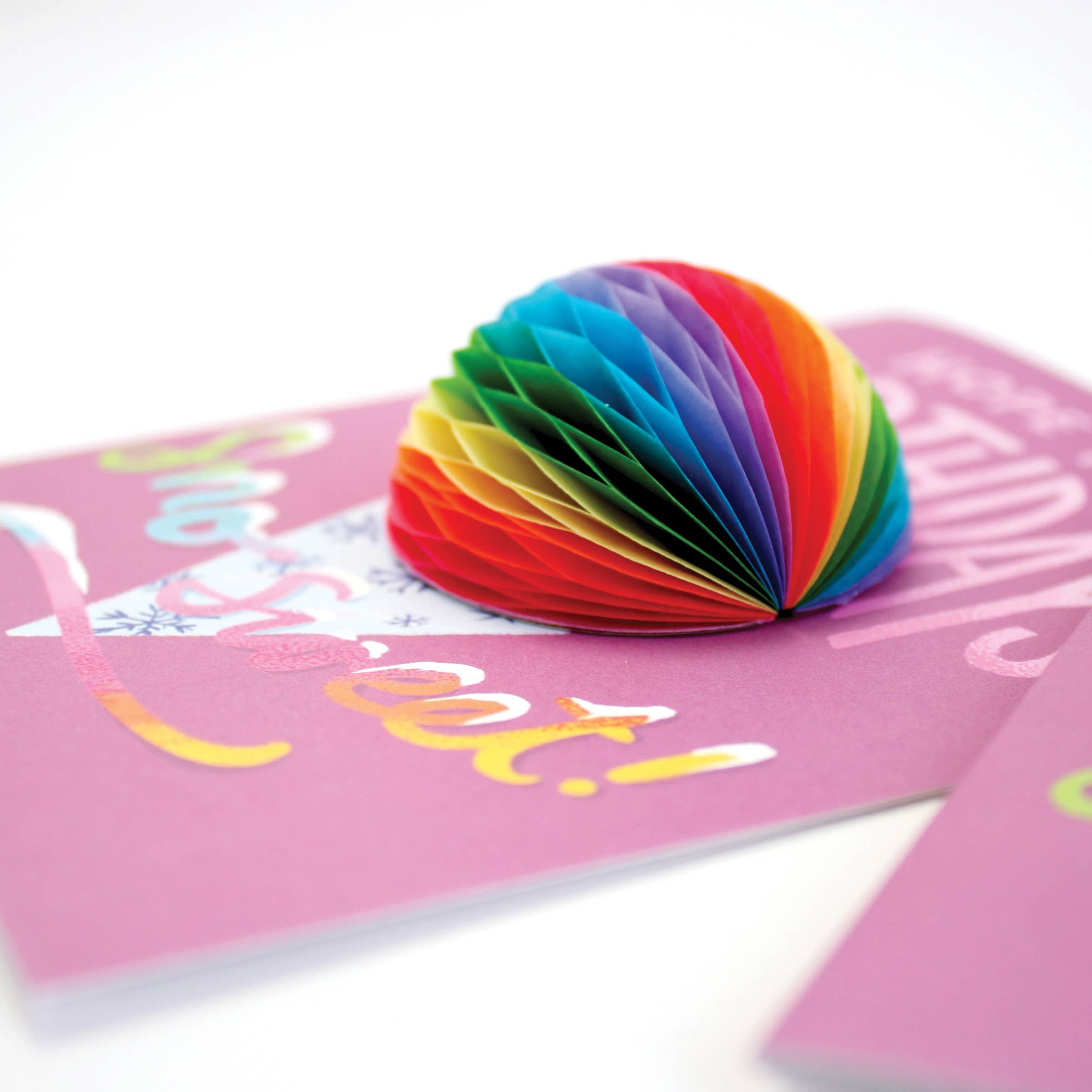 Sno Cone Pop-up Card Birthday