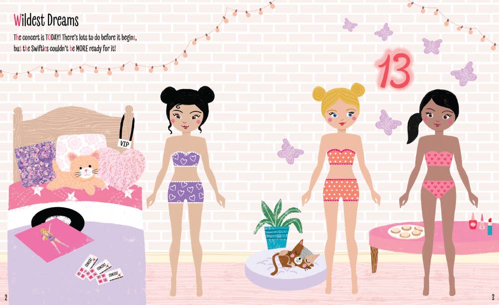 My Sticker Dress-Up: Swifties