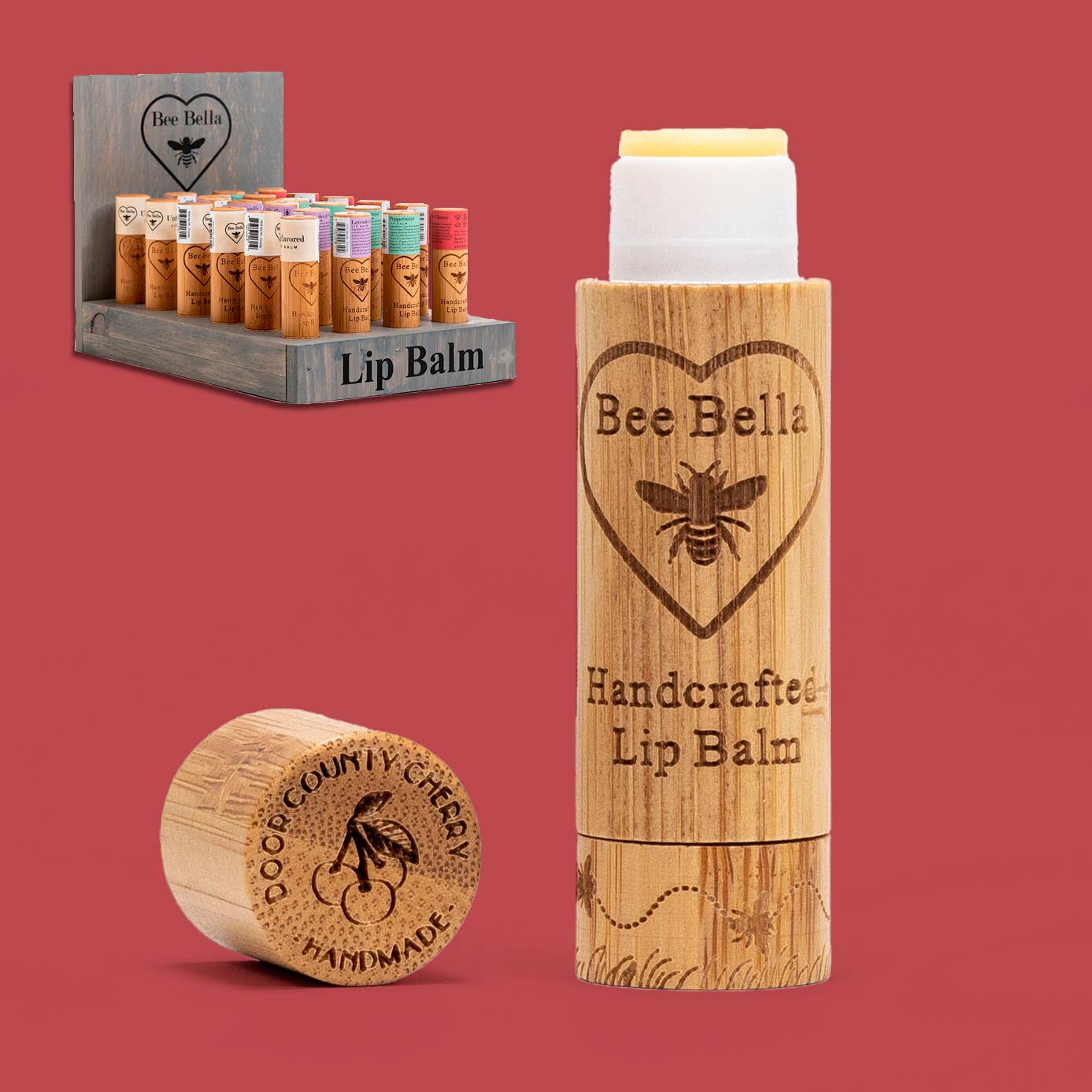 Cherry Lip Balm Bee Bella