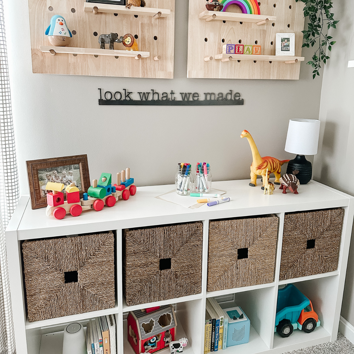 Look What We Made Magnetic Bar (typewriter font)