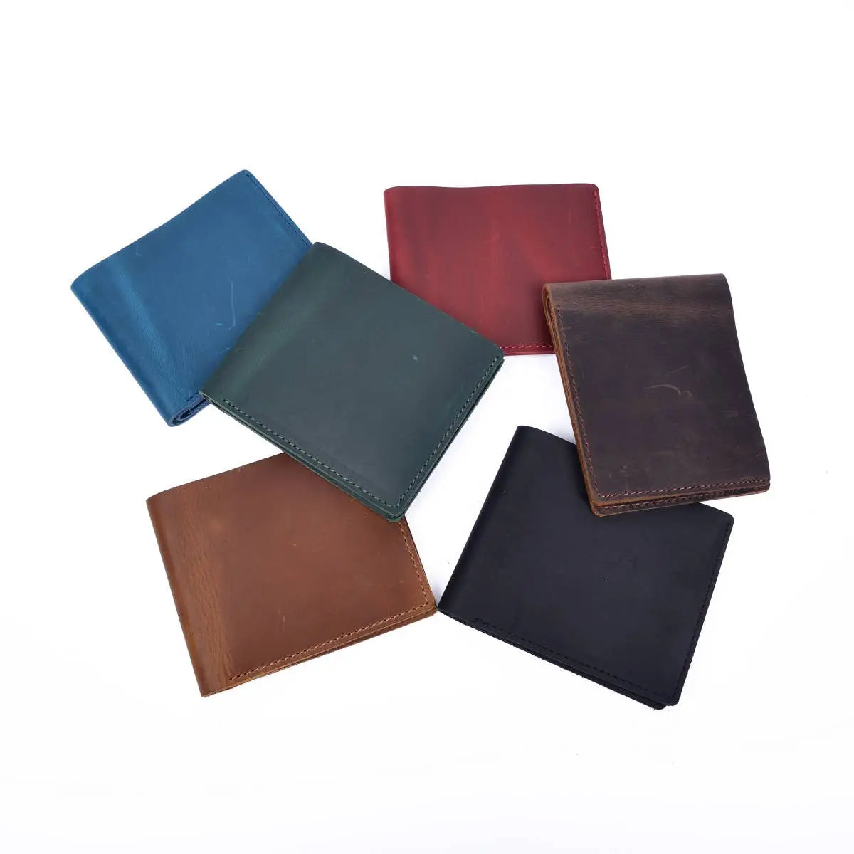 Leather Wallet,  Bifold Wallet, Handmade Wallet for Men American Leather Goods