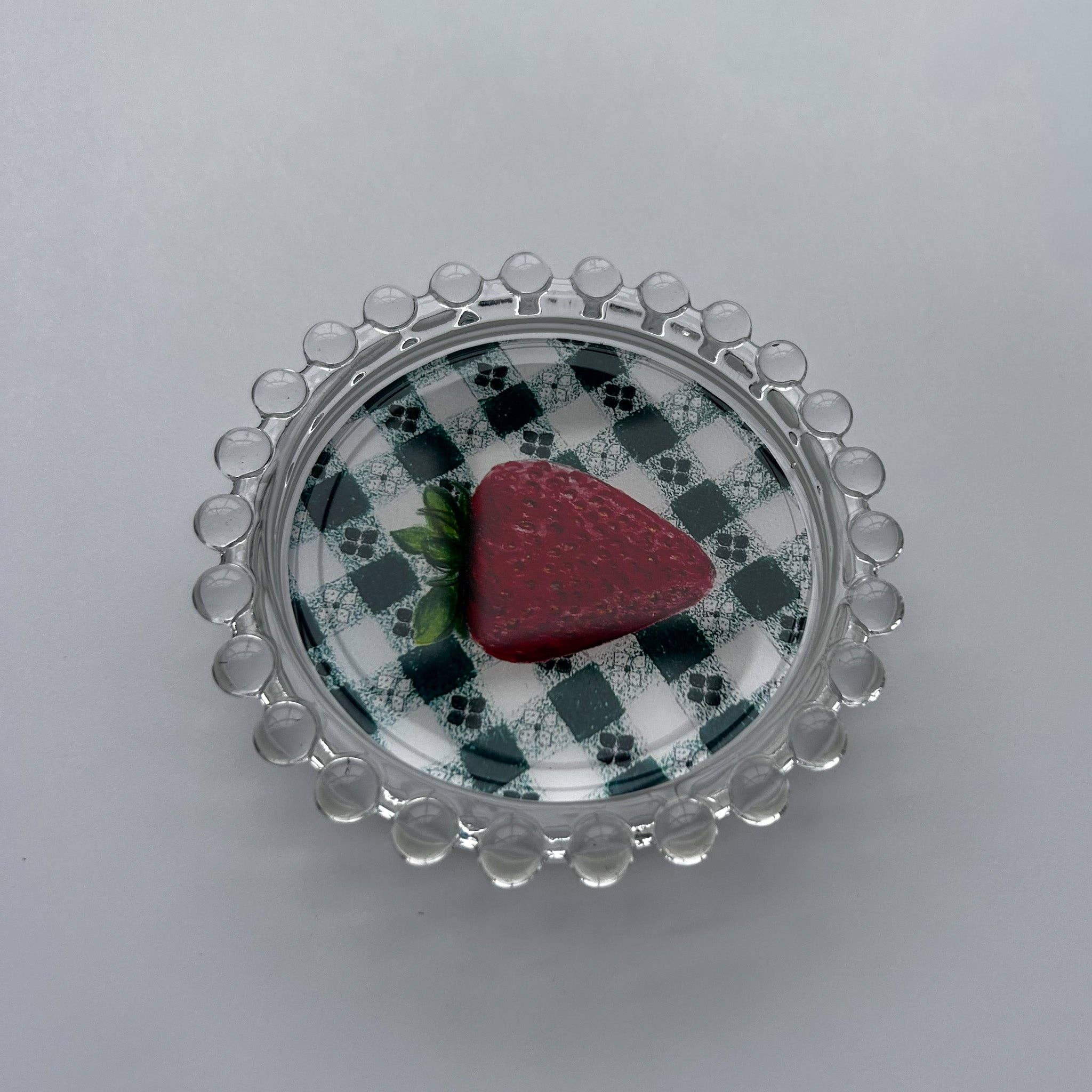Strawberry Trinket Dish