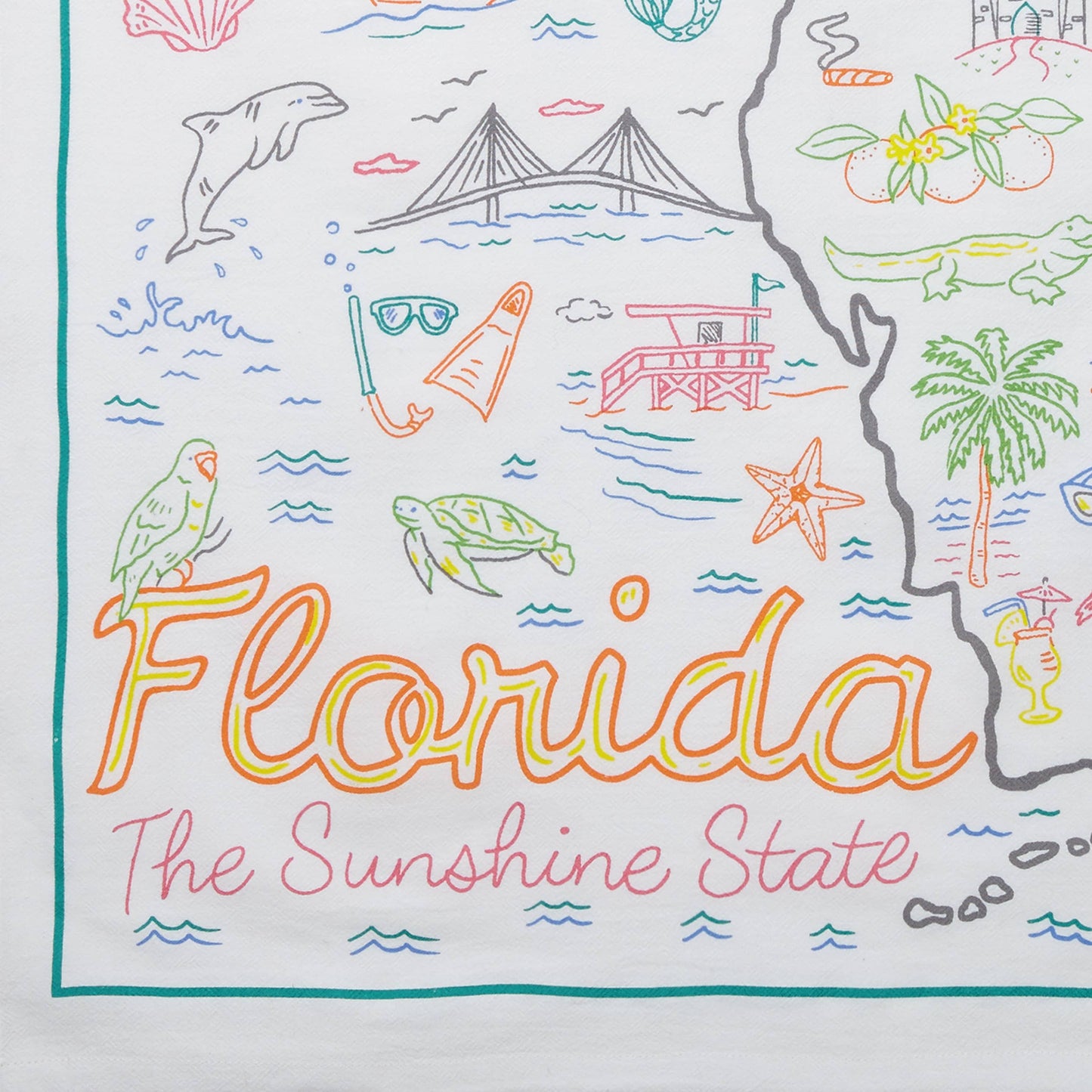 Florida Kitchen Towel