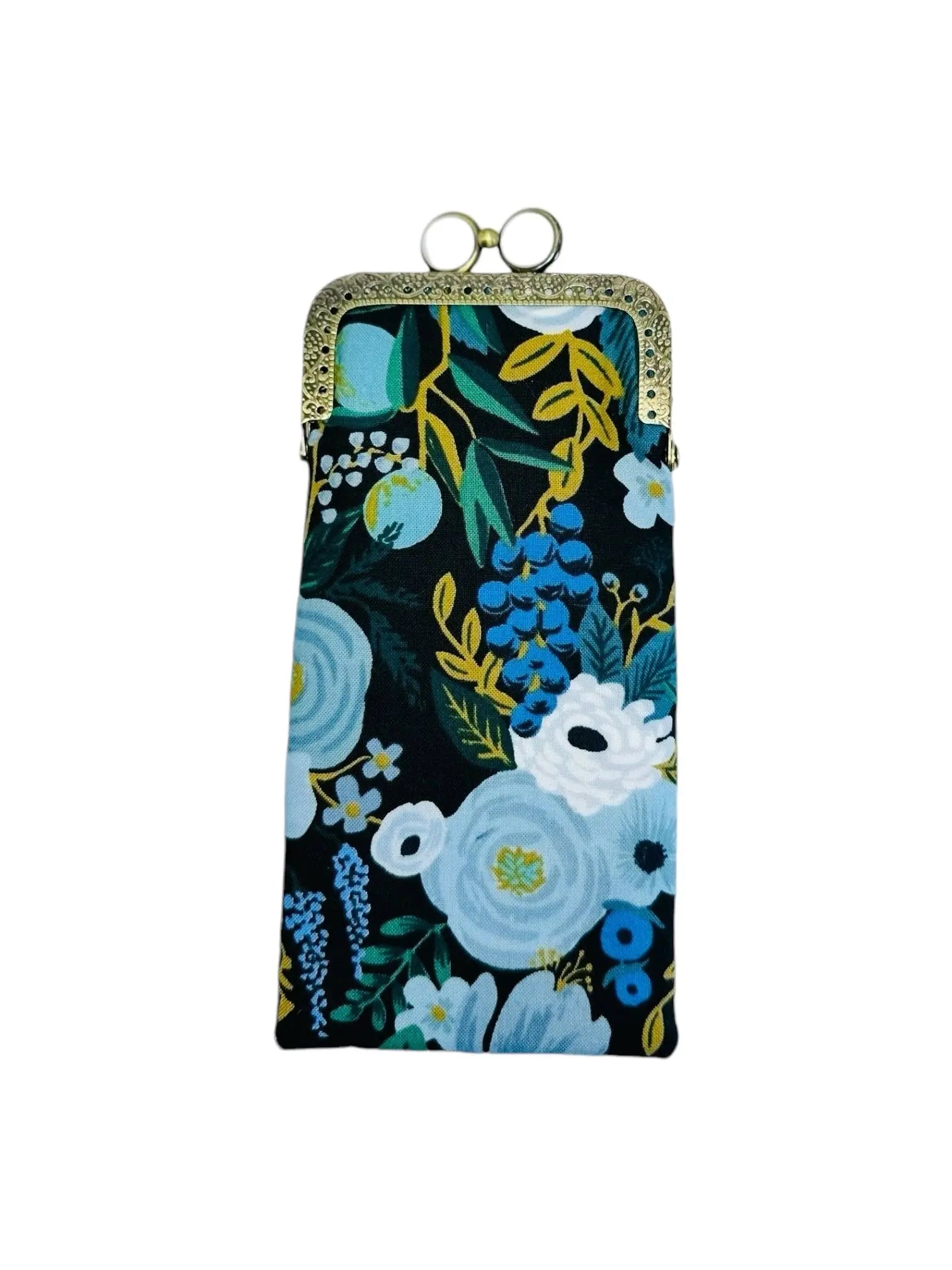 Kiki & Syds Eyeglass Case - Garden Party Blue Kiki & Syds