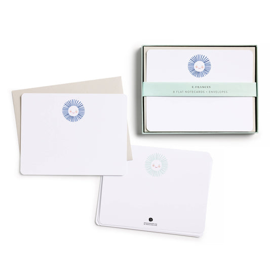 Blue Sunshine Flat Note Set E. Frances Paper
