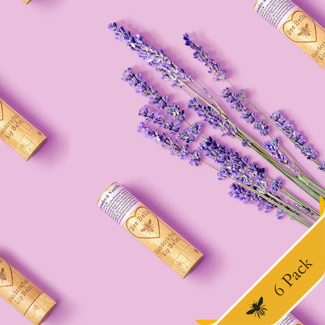 Lavender Vanilla Lip Balm Bee Bella
