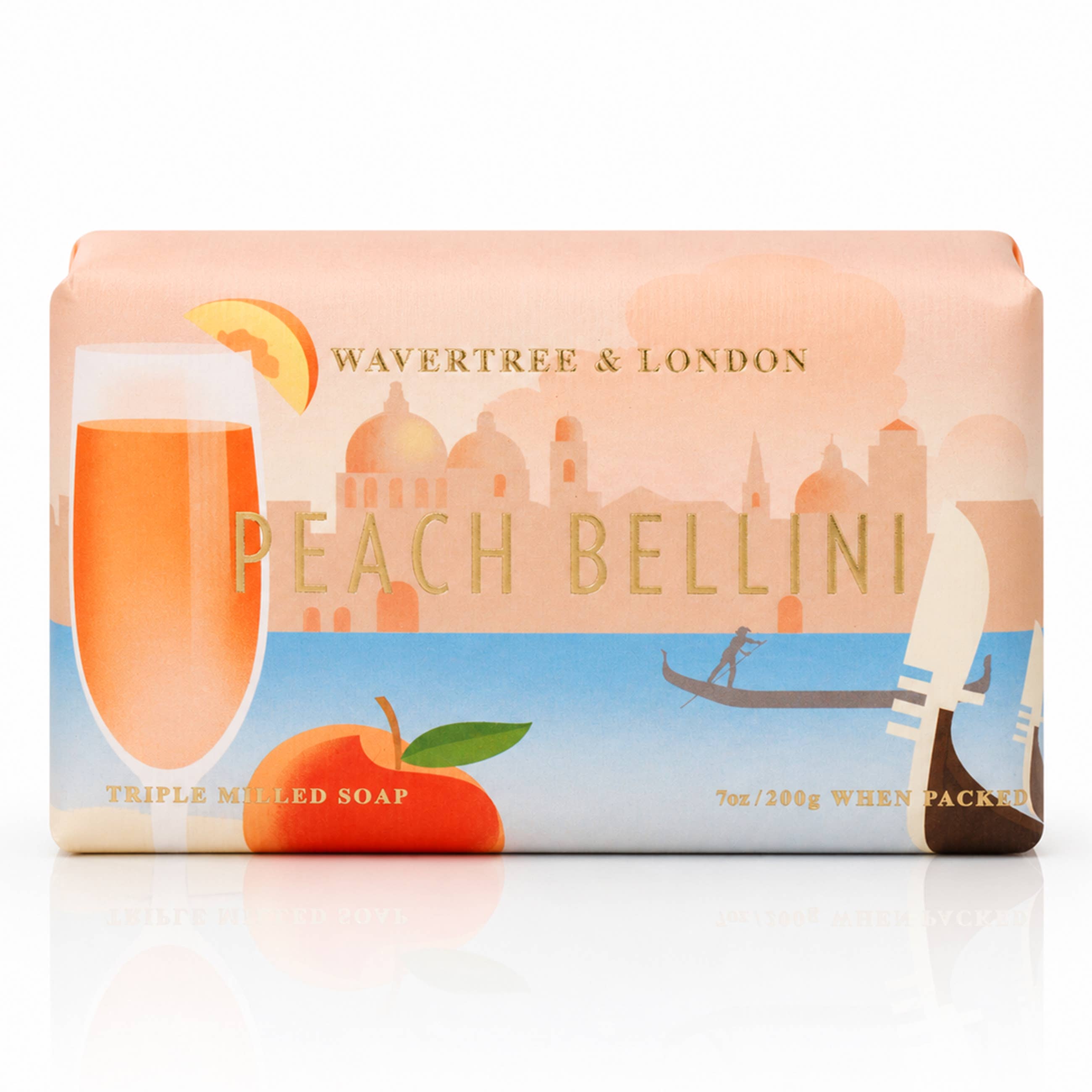 Peach Bellini Luxury Soap Bar