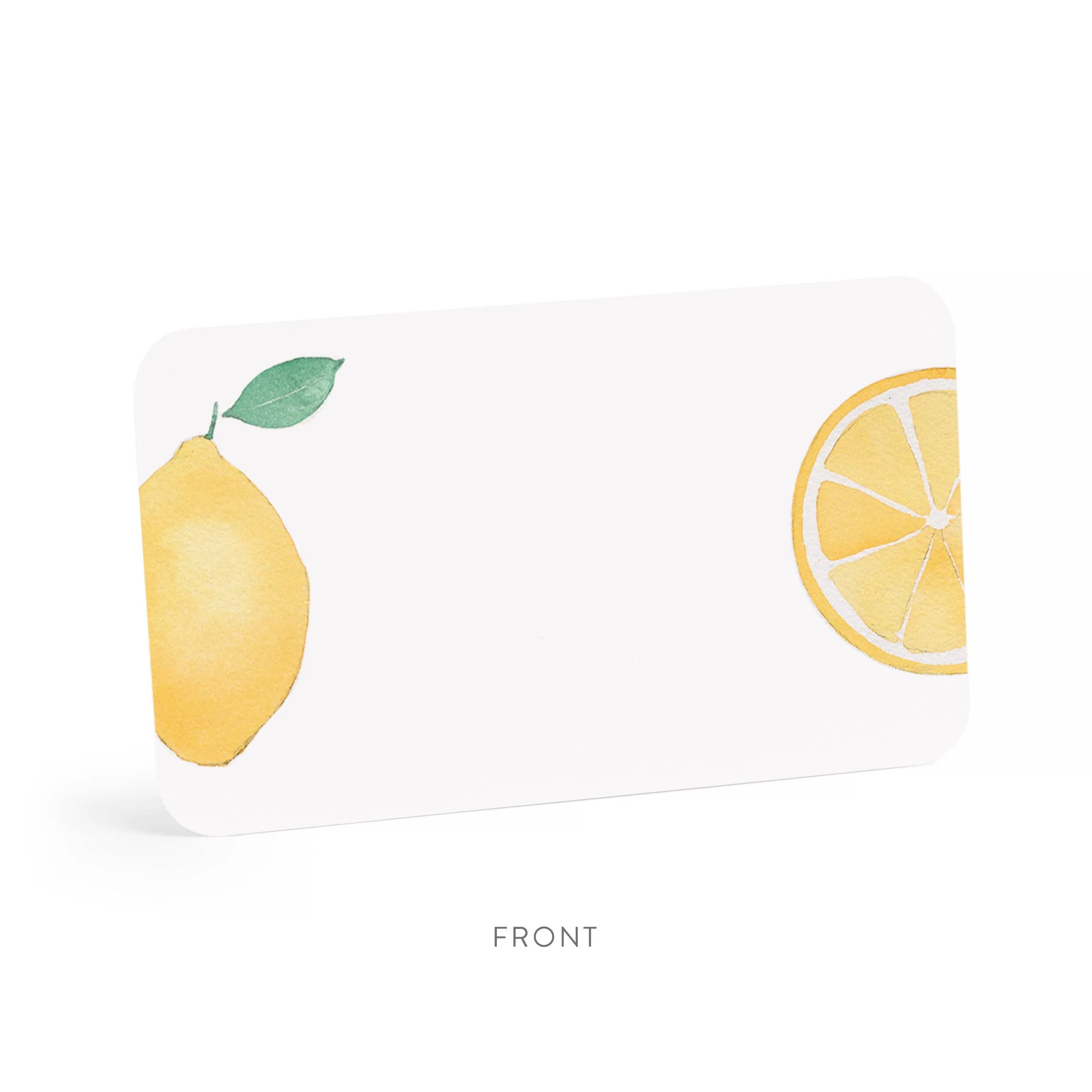 Lemon Little Notes E. Frances Paper