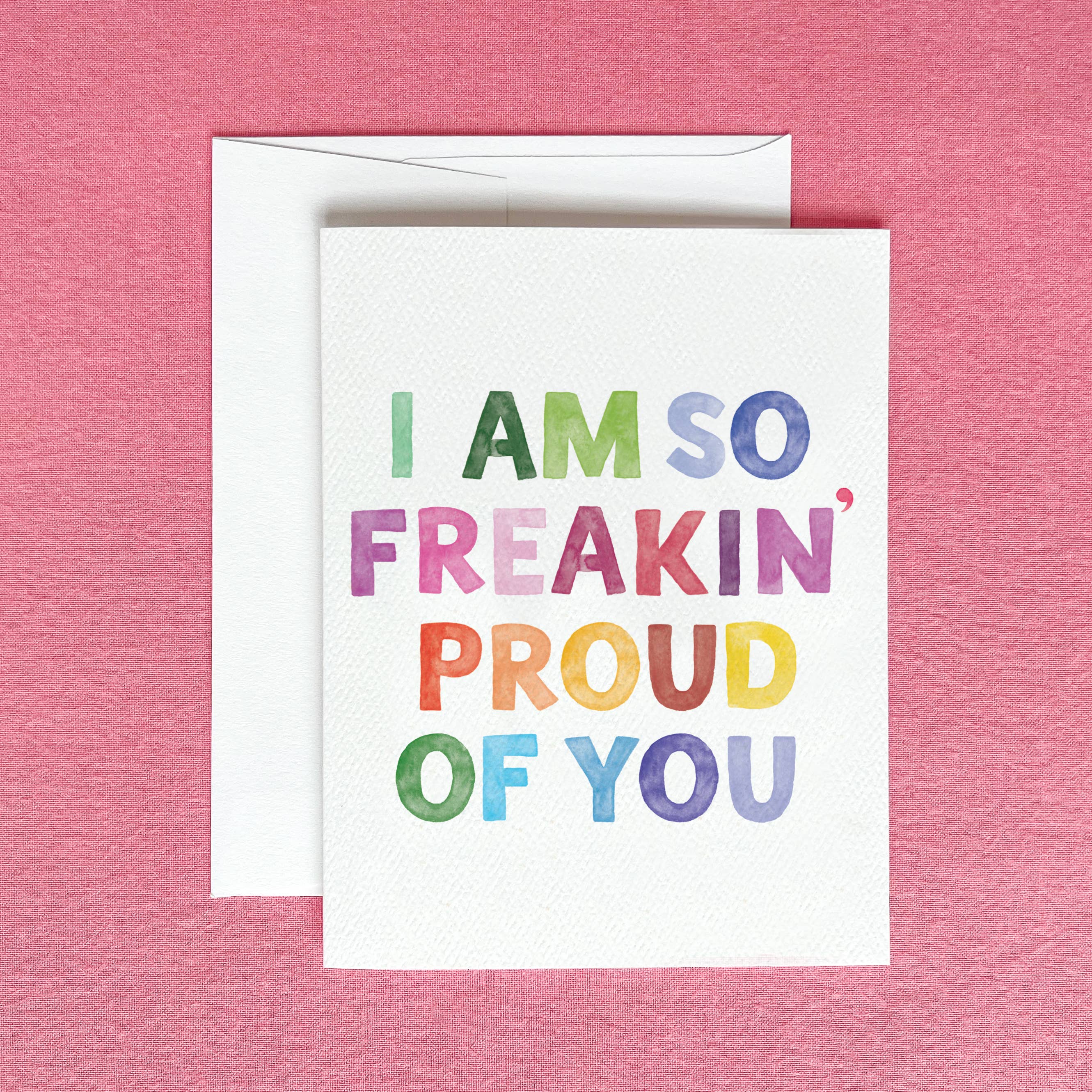 So Freakin' Proud of You Greeting Card | Graduation Card Gert & Co